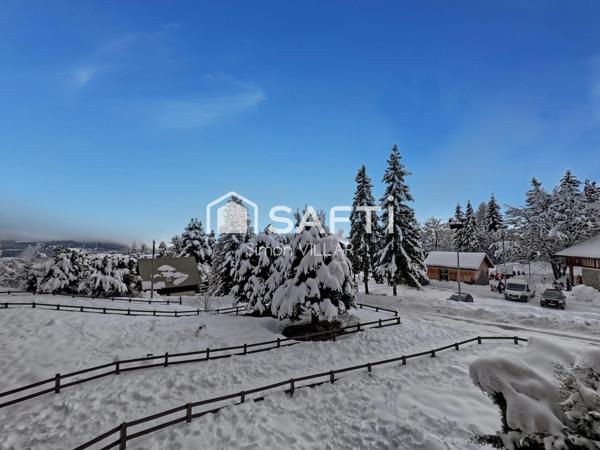 Bel appartement T2 avec balcon à 200m des pistes