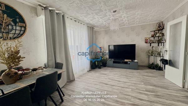 Besançon – Spacieux T4 de 99 m² + balcon et parking