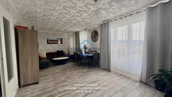 Besançon – Spacieux T4 de 99 m² + balcon et parking