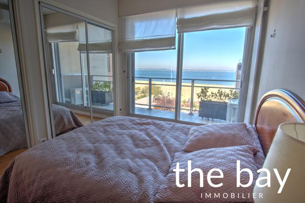 Arcachon (33120) Arcachon centre appartement T3 Traversant 1ère ligne vue bassin