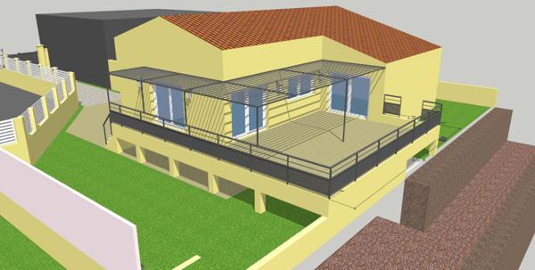 Montagnac (34530) Villa 135m² sur terrain 750m2