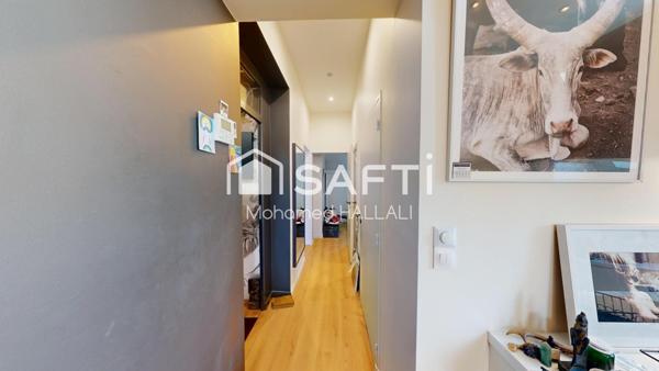 T3 rénové, centre ville, Vue sur le bassin, parking