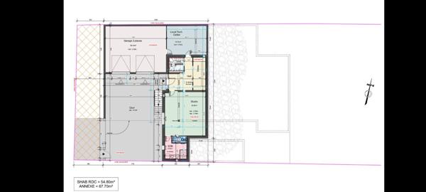 UNIEUX 42240 terrain constructible viabilisé 764m² PC purgé certains travaux déjà réalisés