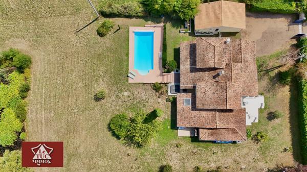 Villa d'exception avec piscine, jacuzzi, double garage et petit étang. Villeneuve-sur-Lot (47300)