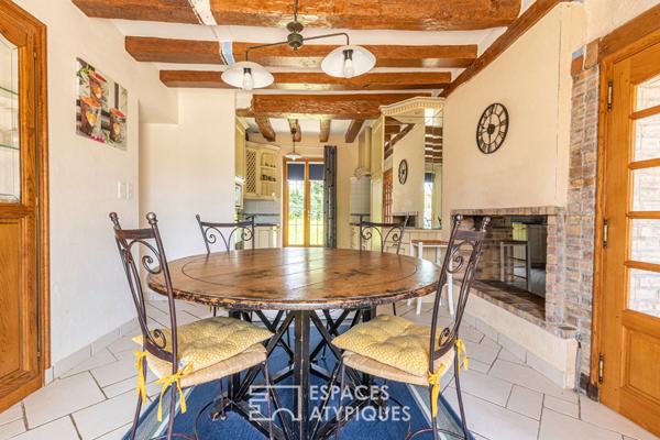 Maison familial et champêtre au coeur de la nature