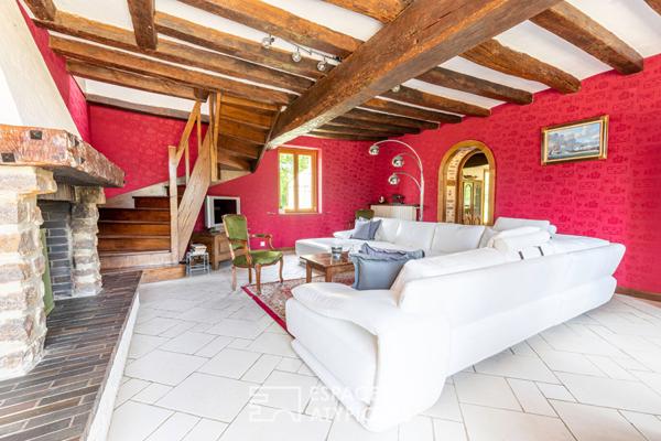 Maison familial et champêtre au coeur de la nature