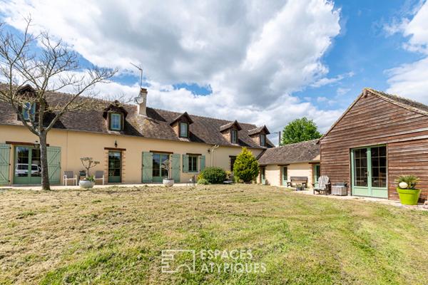 Maison familial et champêtre au coeur de la nature
