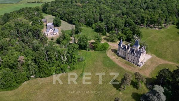 Propriété de caractère dans le parc d’un château