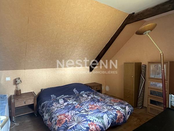 Questembert, au calme d'un hameau, ensemble de 2 maisons en pierres