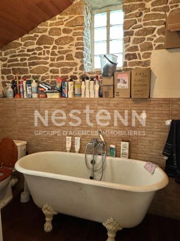 Questembert, au calme d'un hameau, ensemble de 2 maisons en pierres