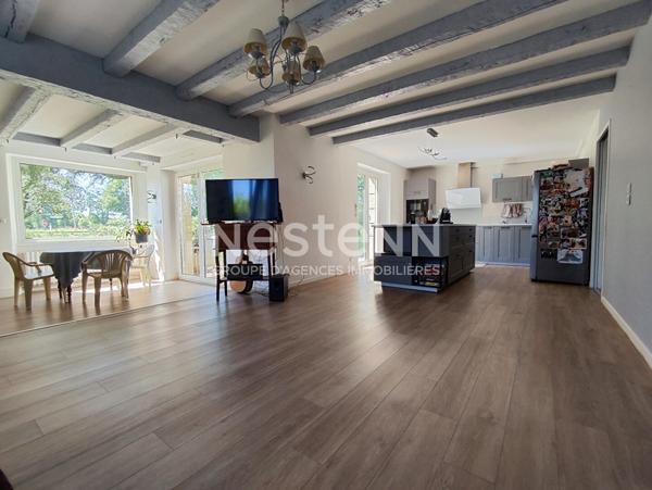 Grande maison familiale à vendre à Bignan en campagne - 3500m² de terrain