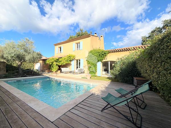 A VENDRE 84120 PERTUIS MAISON TYPE 5 PIECES DE 136 M² AVEC JARDIN, PISCINE ET GARAGE.