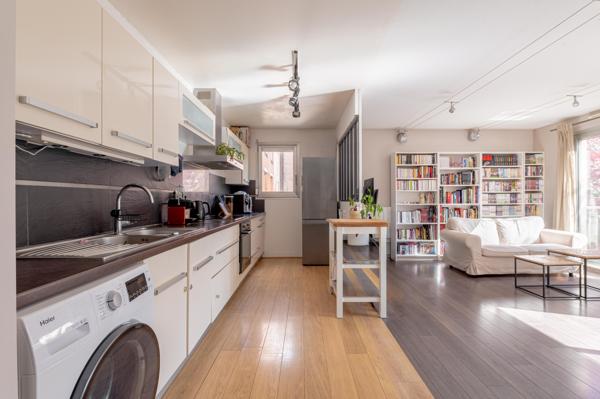 Beau 3 pièces sans perte de place avec grande terrasse