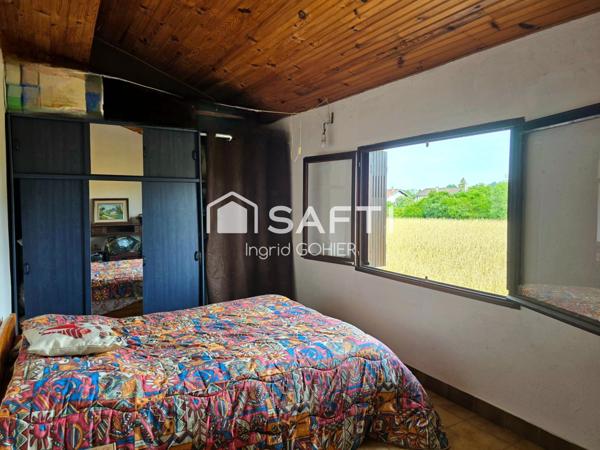 Maison plain-pied, terrain, garage, dépendance