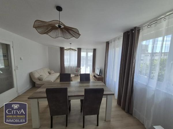 Appartement à louer 2 pièces 53.35m² Boulogne-sur-Mer (62200)