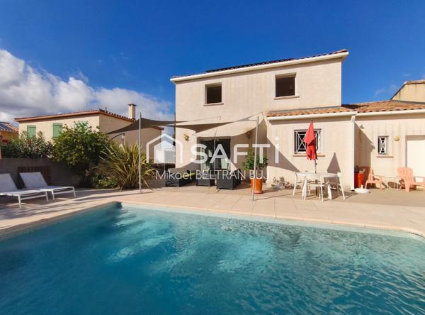 Villa familiale avec piscine et garage