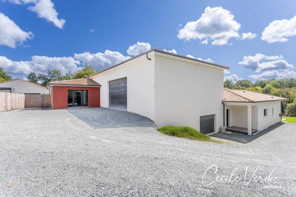 Maison à vendre 6 pièces, hangar-atelier, maison amis 3 chambres, proche de BERGERAC (24)