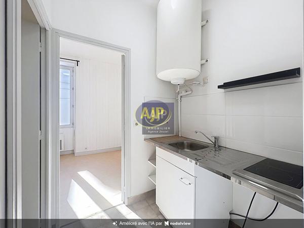 Appartement à louer Nantes : 2 pièces, 26m² avec 1 chambre(s) à 519€ - AJP Immobilier Nantes Jouzel