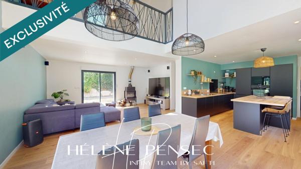 Maison 4 chambres, avec vie de plain-pied sur terrain de  3 622 m².