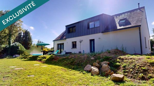 Maison 4 chambres, avec vie de plain-pied sur terrain de  3 622 m².