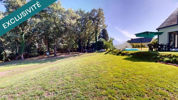 Maison 4 chambres, avec vie de plain-pied sur terrain de  3 622 m².