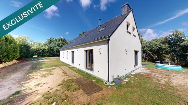 Maison 4 chambres, avec vie de plain-pied sur terrain de  3 622 m².