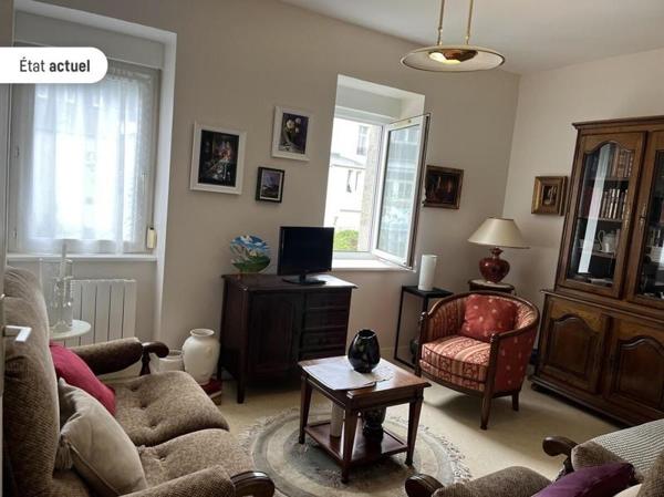 Appartement à vendre 129 600 € Lesneven 3 p 43 m² DPE D