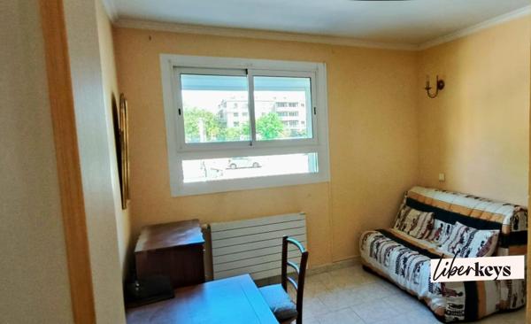 appartement F3 rénové 2 chambres balcon cave parking