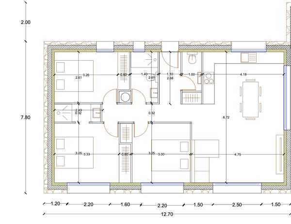 Porto Vecchio - Corse du sud - Bergerie de 4 pièces 77 m²