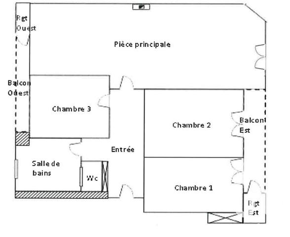 Appartement 5 pièces de 100 m² à Concarneau (29900)