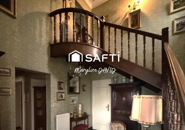 Maison des années 60 avec jardin et double garage