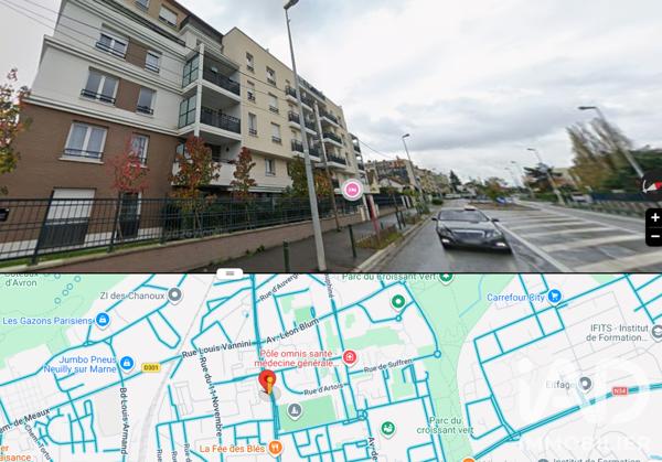 Appartement à vendre 2 pièces 39 m² Neuilly-sur-Marne