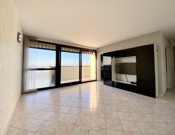 Nanterre - Appartement 76 m2 balcon dernier étage 3 chambres parking cave