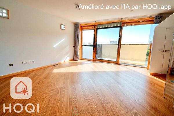Nanterre - Appartement 76 m2 balcon dernier étage 3 chambres parking cave
