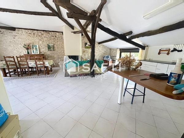 Ancienne grange rénovée – T3 / 115 m²