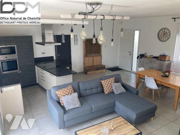 À proximité de Maulévrier ? Maison de charme de 85 m² au c?ur du village des Cerqueux. Venez dé...