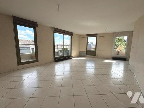 ROUEN - Quartier St Sever (appartement en duplex - 113 m² - 4 chbres)