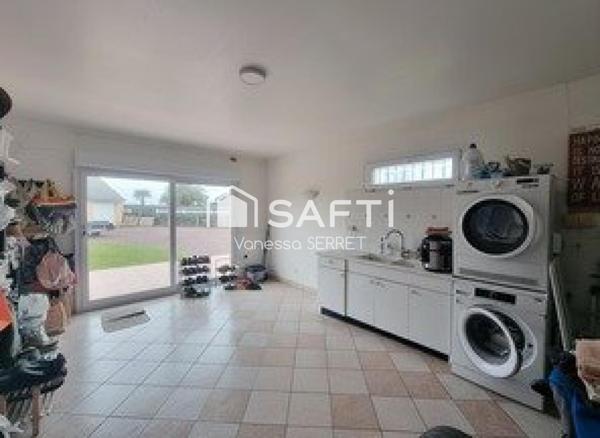 VUE MER EXCEPTIONNELLE – MAISON FAMILIALE À VIERVILLE-SUR-MER