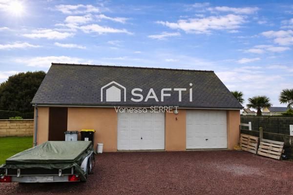 VUE MER EXCEPTIONNELLE – MAISON FAMILIALE À VIERVILLE-SUR-MER