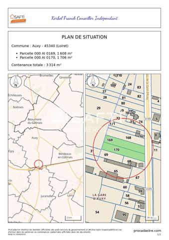 Beau terrain à construire de plus de 3000m².