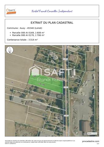 Beau terrain à construire de plus de 3000m².