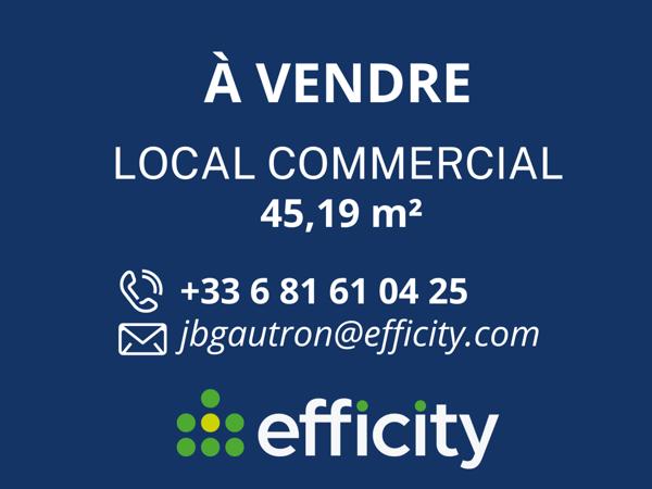 Local Commercial 2 pièces - 45 m²