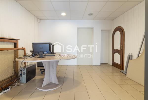 Immeuble avec local commercial et appartement, idéal investisseur ou activité professionnelle