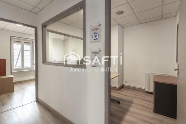 Immeuble avec local commercial et appartement, idéal investisseur ou activité professionnelle