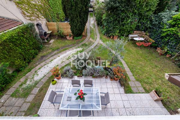 MAISON AVEC 4 CHAMBRES, JARDIN DE 200m² et GARAGE - Proche Gare de La-Garenne-Colombes