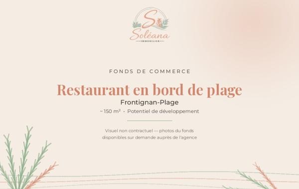 Vente Local commercial Restaurant Frontignan