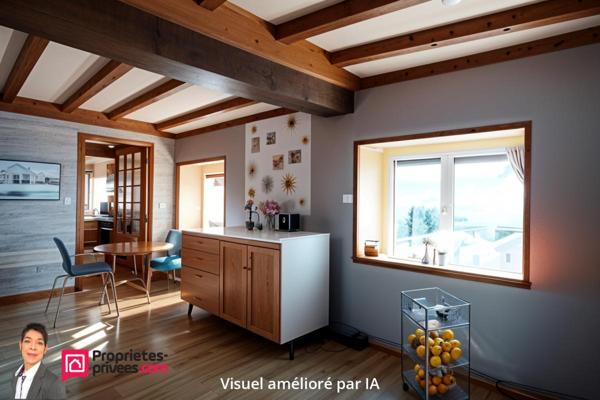 THIZY-LES-BOURGS (69240) Immeuble de  rapport  388 m², 3 appartements,  terrasse , jardin et garage
