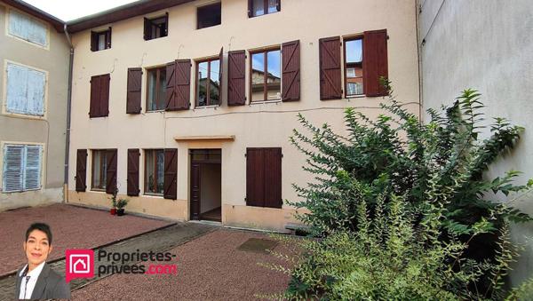 THIZY-LES-BOURGS (69240) Immeuble de  rapport  388 m², 3 appartements,  terrasse , jardin et garage