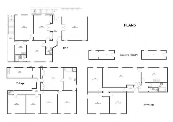 THIZY-LES-BOURGS (69240) Immeuble de  rapport  388 m², 3 appartements,  terrasse , jardin et garage