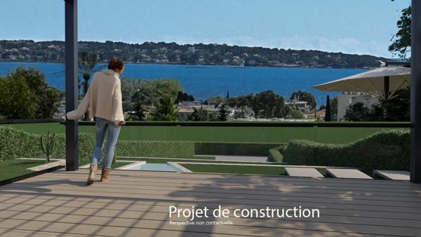 Projet de construction vue mer